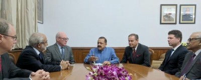 Jitendra Singh meets Canadian delegation