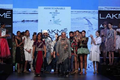 LFW: Models walk the ramp for designer Somaiya Kala Vidya
