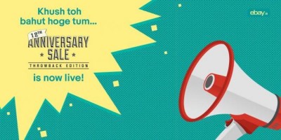 eBay India launches â€˜Throwback Editionâ€™ sale to celebrate 12 years in India