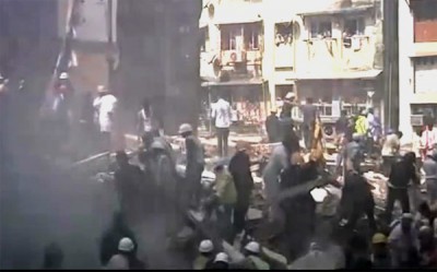 Mumbai Building Collapse:  ten killed, several injured, many feared trapped