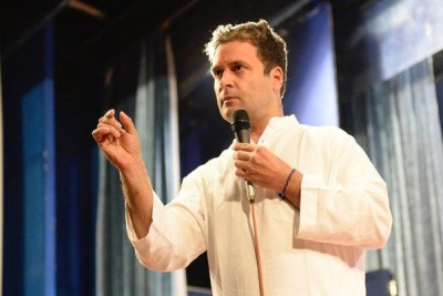 Rahul Gandhi files nomination for Congress President post; Modi mocks it as Aurangzeb Raj