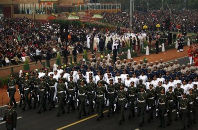 India celebrates 68th Republic Day by displaying its military might, cultural diversity