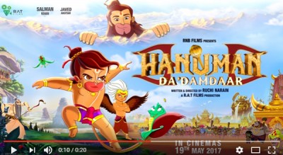 Salman Khan is lord Hanuman's voice in new animation flick, 'Hanuman Da Damdaar'
