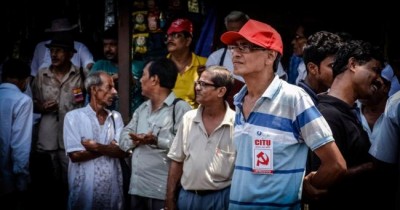 Glimpse: Lefts hold protest March to state secretariat Nabanna, clash with police