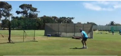 Virat Kohli, men practice hard before first Test against SA