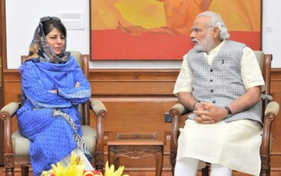 Mehbooba congratulates PM Modi for winning Gujarat, Himachal Pradesh elections