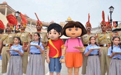 Children, Nickelodeon Toons celebrate Surakshabandhan with The Border Security Forces