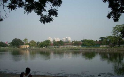 March for  preserving greenery and ecology in an around Rabindra Sarovar