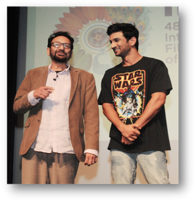 Sushant Singh Rajput,  Shekhar Kapur host an engaging Master-class at IFFI 2017