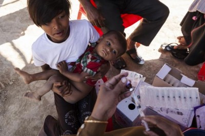 UN stepping up support to diphtheria vaccination campaign for Rohingya children in Bangladesh