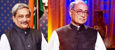 Parrikar takes dig at Digvijaya over formation of government in Goa