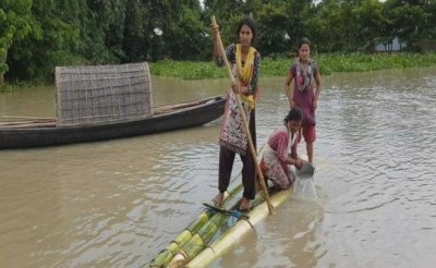 Assam flood situation turns more worsen, death toll rise to 24  
