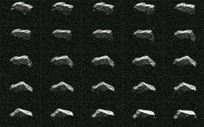 Asteroid resembles dungeons and dragons dice