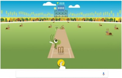 Google celebrates start of ICC Champions Trophy with a doodle