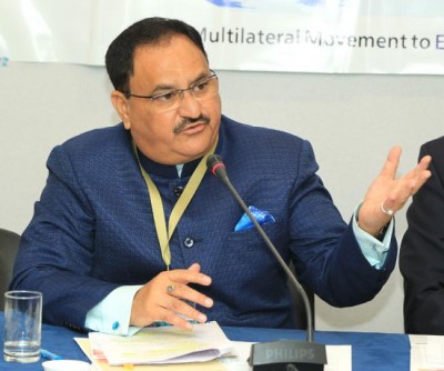 J P Nadda reviews the progress of Intensified Mission Indradhanush