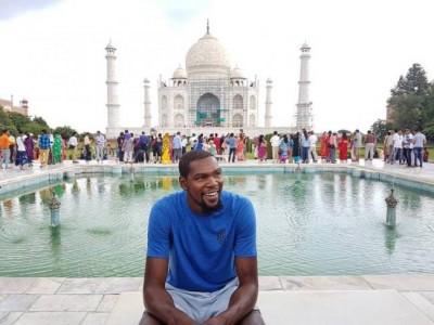 Basketball sensation  Kevin Durant says India is 20 years behind in advancement 