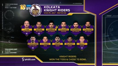 IPL: Mubai Indians score 172 for 5 against Kolkata Knight Riders