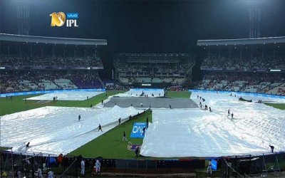 Kolkata: Rain delays toss between KKR-RCB