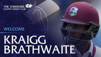 Kraigg Brathwaite to play for English county side Yorkshire