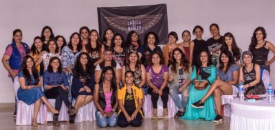Maiden ladies of Harley ride culminates in Dandeli