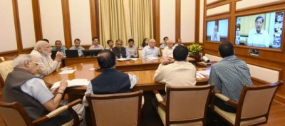 PM Modi interacts through PRAGATI