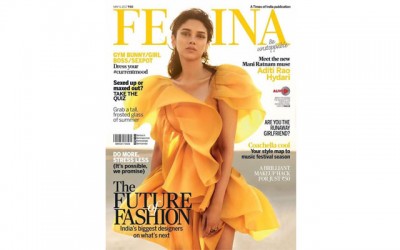 Aditi Rao Hydari features on Femina's May 2017 issue cover