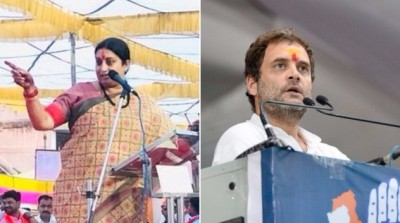 Smriti Irani mocks Rahul Gandhi over report of bots behind his Twitter popularity