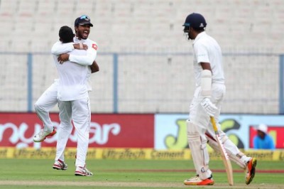 Kolkata Test: Sri Lanka bowl out India 172 in first innings