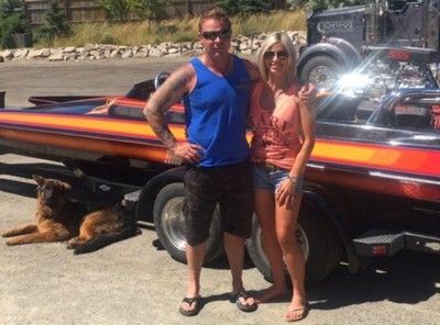 Quick thinking Jet boater in British Columbia helps extinguish grass fire by spraying