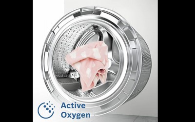 New washing machine from Bosch uses ActiveOxygen technology to clean clothes  
