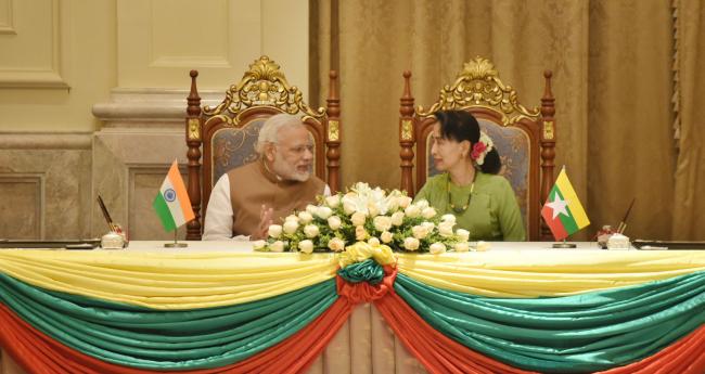 PM Modi in Myanmar