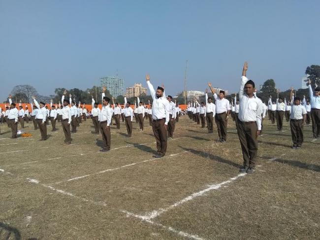 Mohan Bhagwat in Kolkata,addresses rally