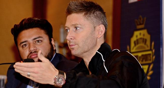 Michael Clarke visits Kolkata