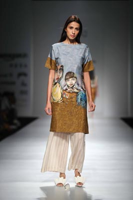 Aartivijay Gupta showcases her collections at Amazon India Fashion Week