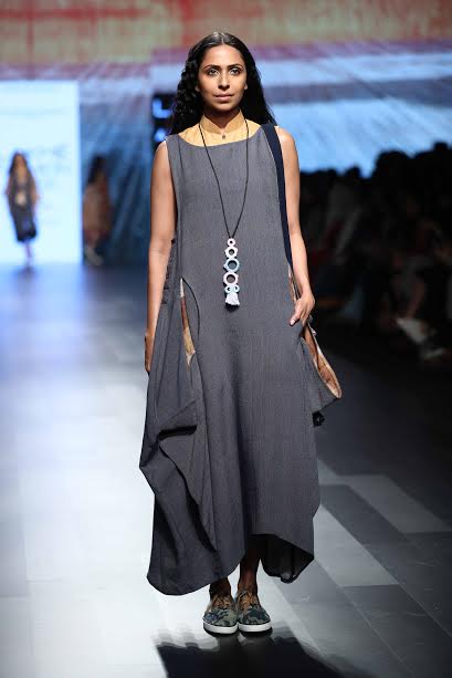 LFW: Models walk the ramp for designer Sayantan Sarkar 