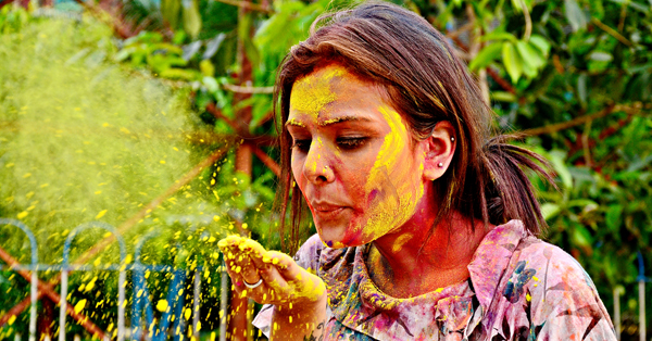 India celebrates the festival of colour