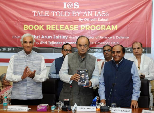 Arun Jaitley releases book by former senior IAS
