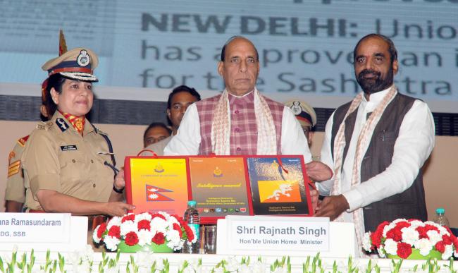 Union Home Minister Rajnath Singh in New Delhi
