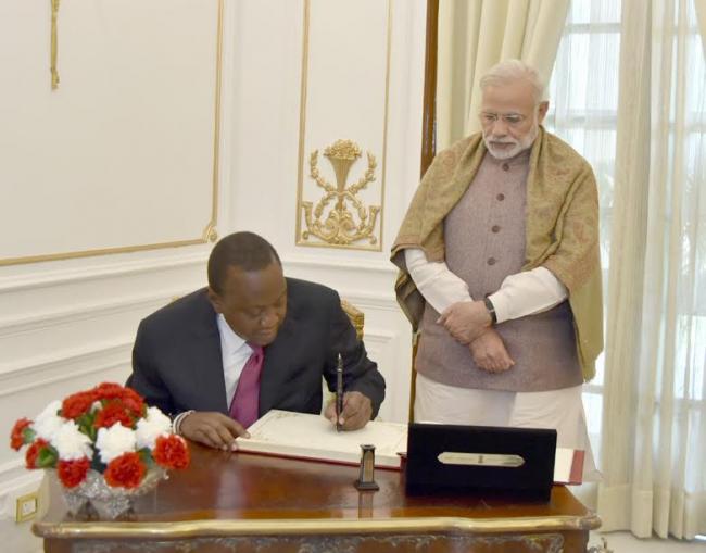 The President of Kenya