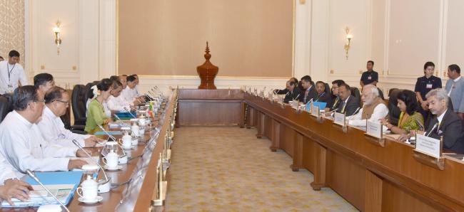 PM Modi in Myanmar