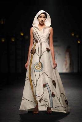 Designer Samant Chauhan displays his Spring Summer at AIFW 