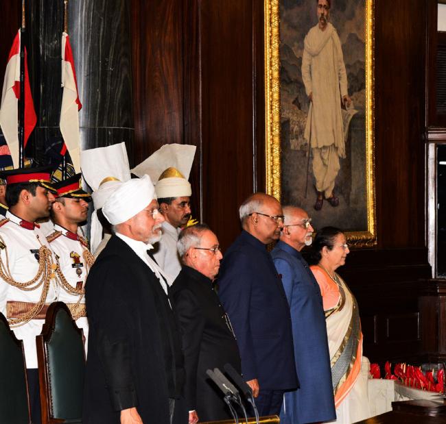 Ram Nath Kovind takes oath as President of India