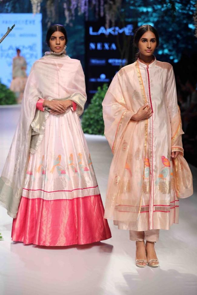 Shraddha Kapoor walks the ramp for Rahul Mishra In Lakme Fashion Week