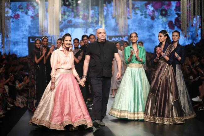 LFW day 4: Designer Tarun Tahiliani displays his collection