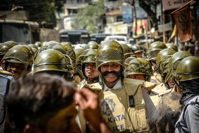 Kolkata Police's security arrangements ahead of BJP's 'march to Lalbazar'