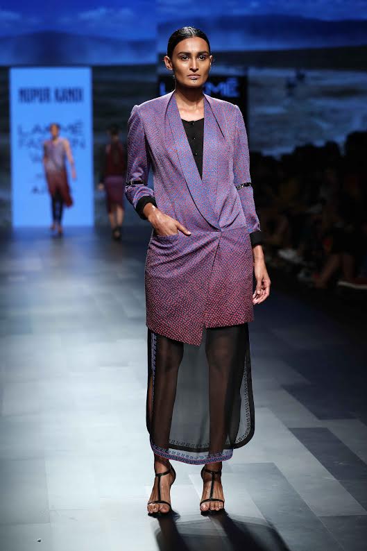 Designer Nupur Kanoi showcases collection at LFW (Summer/Resort) 2017