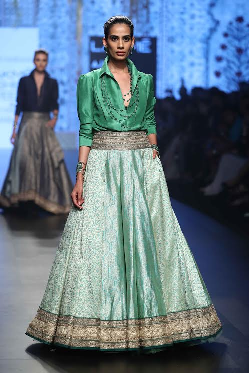 LFW day 4: Designer Tarun Tahiliani displays his collection