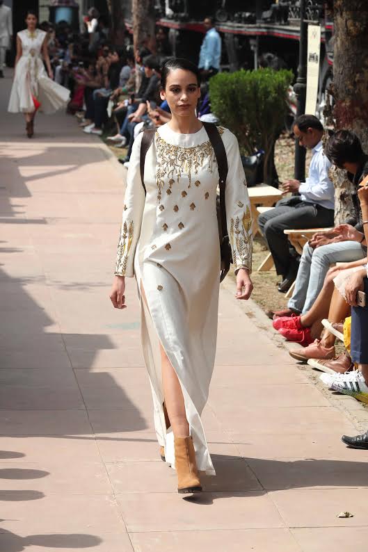 Designer Samant Chauhan showcases collection at Amazon Fashion Week