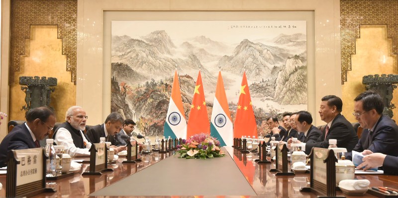 Modi meets Jinping