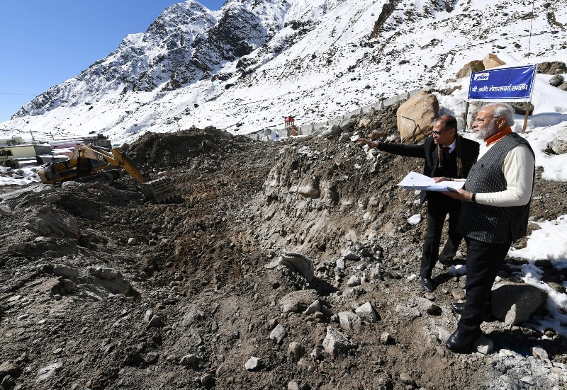 Narendra Modi visits Uttarakhand on Diwali